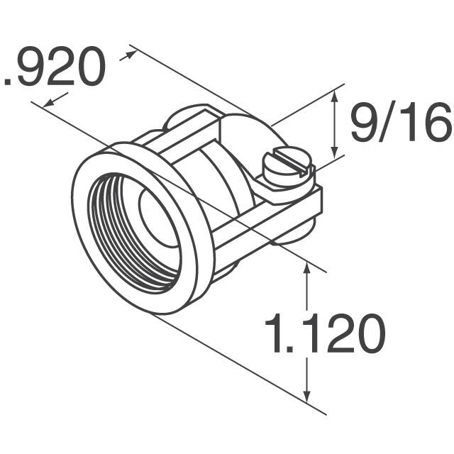 97-3057-1008(621) Amphenol Industrial Operations  Backshells and Cable Clamps